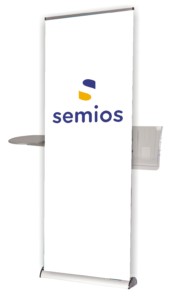 High-end pull-up banner – Semios