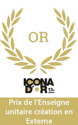 Prix Or de l'enseigne Unitaire aux Icona d'Or 2020 - Semios