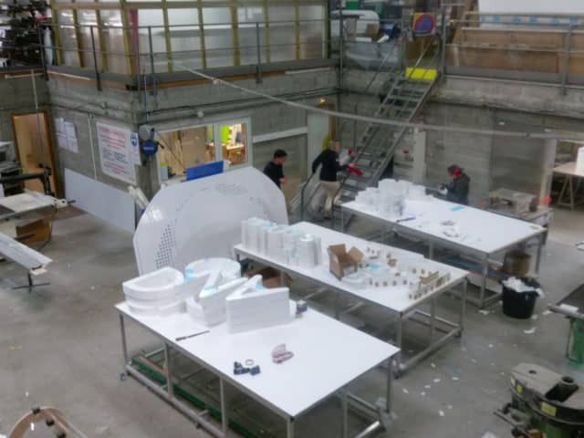 Atelier de fabrication d’enseigne, de signalétique et de décoration de l’agence Semios de Brest