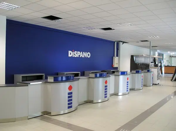 Dispano Brest - Enseigne non lumineuse arrière comptoir - Semios