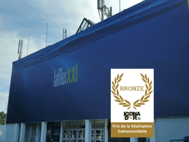 Icona de Bronze pour la Mer XXL - Réalisation événementielle Semios