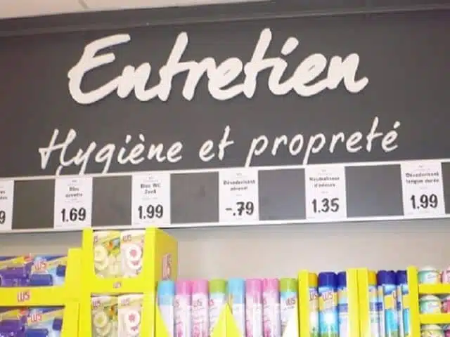 Signalétique intérieure déploiement de réseau Lidl - Semios