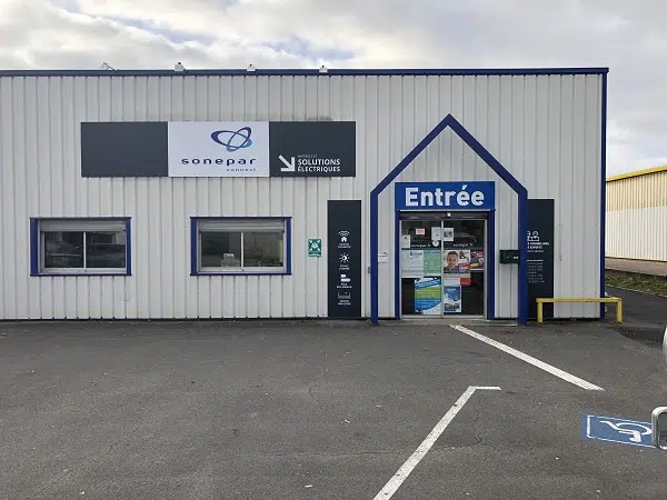 Panneau Dibond enseignes Sonepar Connect - Semios