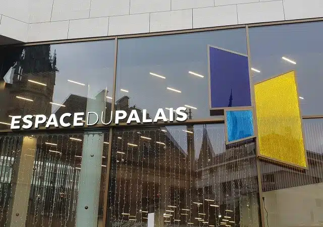Enseigne et logo Espace du Palais Rouen - Semios
