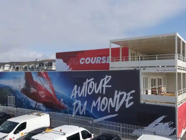 Toile imprimée PC course Vendée Globe 2020 - Semios