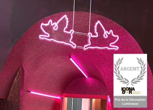 Semios reçoit le prix Argent aux Icona d'or 2022 pour sa réalisation au restaurant Pedzouille