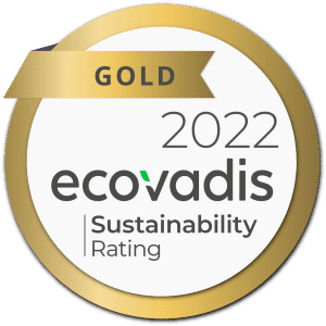 Logo Ecovadis Gold notation Semios