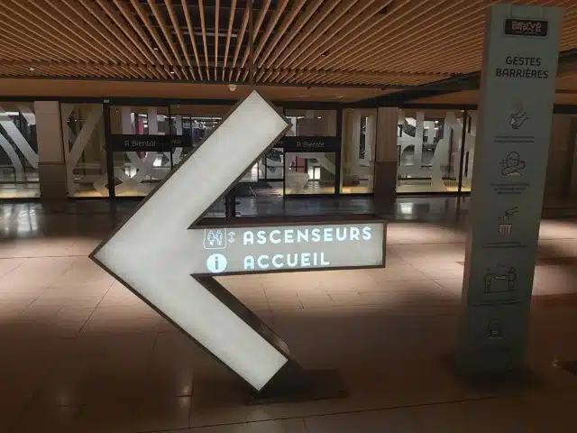 signalétique centre commercial - Semios