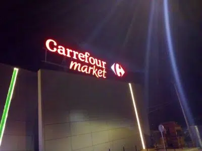 Enseigne Carrefour Afrique - Semios Casablanca