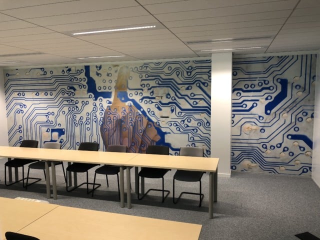 Habillage mural décoratif pour salles de réunions