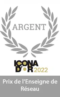 Prix Argent Enseigne de réseau Semios - Icona d'Or 2022