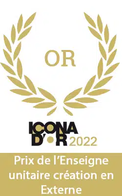 Prix Or enseigne unitaire Semios - Icona d'Or 2022