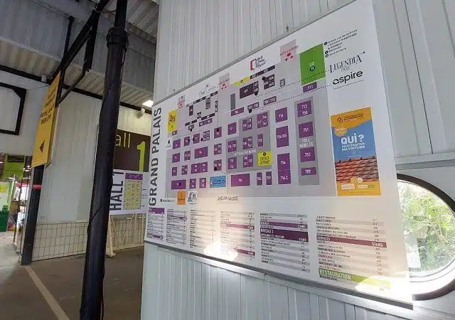 Signalétique situationnelle Foire de Nantes 2023 - Semios