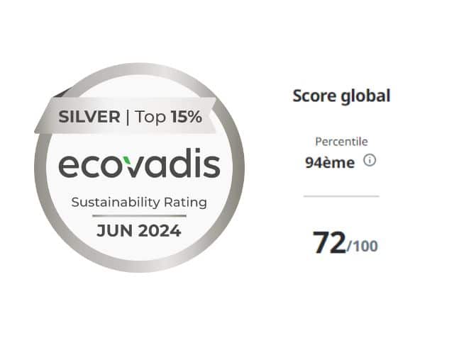 semios ecovadis silver juin 2024