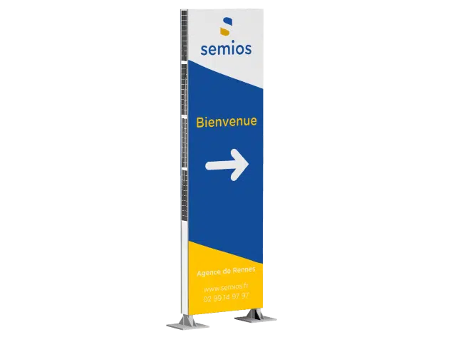 totem bienvenue solaire - semios